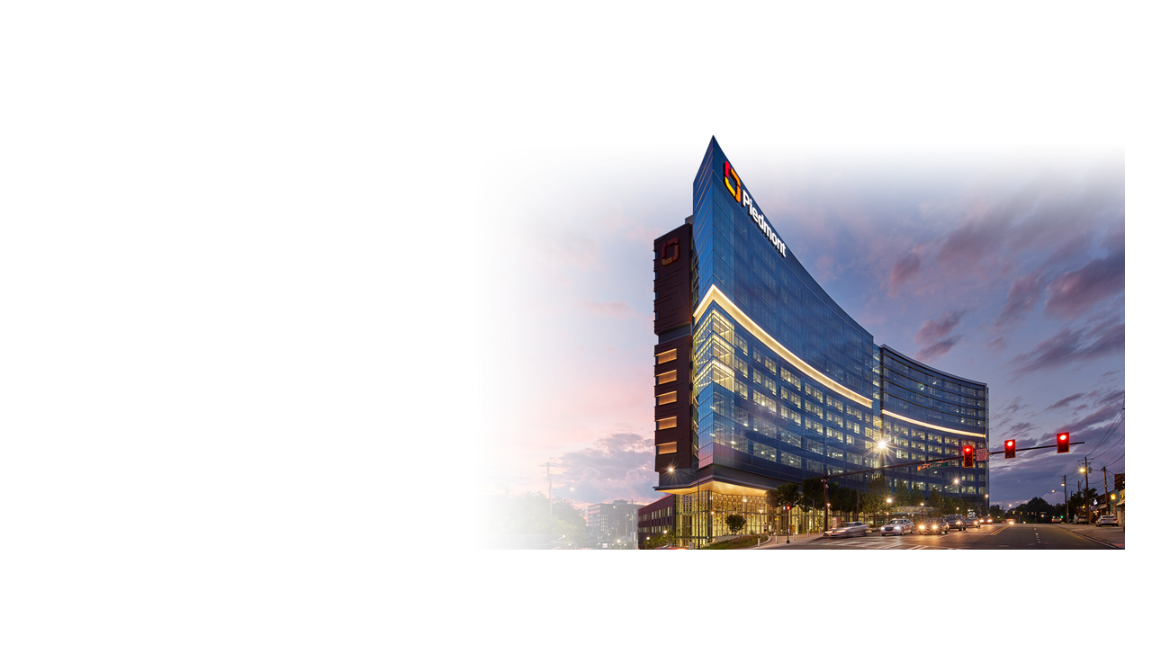 Exterior of Piedmont Metro Atlanta Hospital